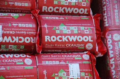 Утеплитель Rockwool Лайт Баттс Скандик 800*600*50 мм 12 плит ROCKWOOL ...