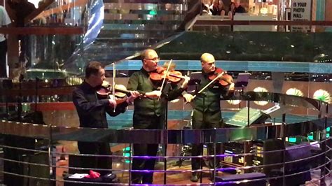 Violin Guys Carnival Cruise Magic Youtube