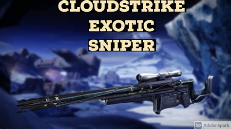 Destiny How To Get Cloudstrike Exotic Sniper Youtube