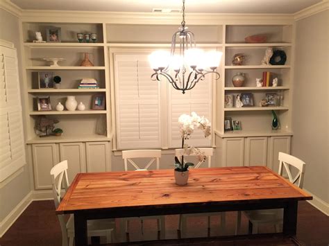 64 Awe Inspiring Decorating Built In Shelves In Dining Room With Many