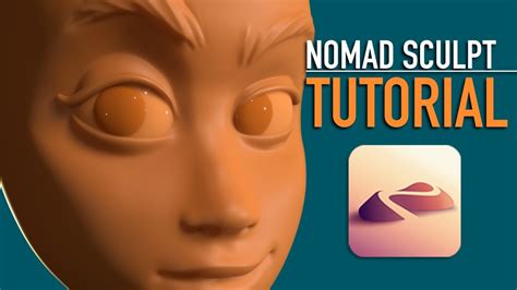 Nomad Sculpt Tutorial Part 1 Stylized Womans Face YouTube