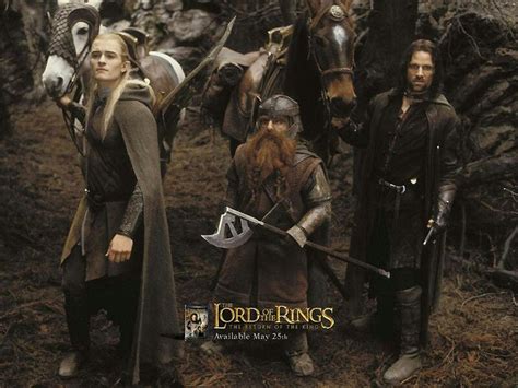 Legolas, Gimli and Aragorn