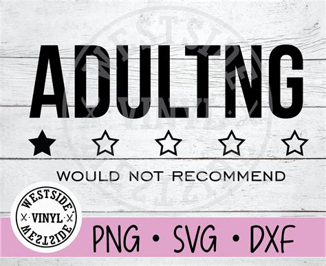 ADULTING SVG Svg Files Svg Novelty Svg Svg Downloads - Etsy