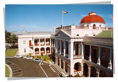 Access To The Public Buildings Parliament Of Guyana