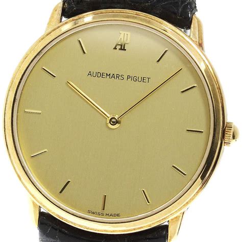 オーデマ・ピゲ Audemars Piguet K18yg ラウンド クォーツ メンズ 738708【ev15】 738708