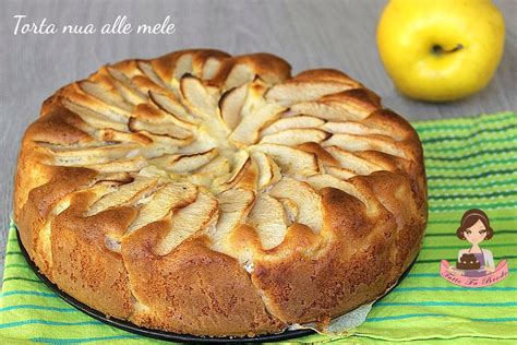 Torta Nua Alle Mele Con Crema Pasticcera Tutto Fa Brodo In Cucina