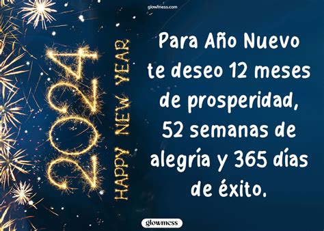 Feliz Año Nuevo 2024 Imágenes frases y mensajes de Fin de Año