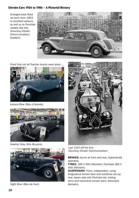 Citroën Cars 1934 to 1986 A Pictorial History - Frenky Autodokumentatie