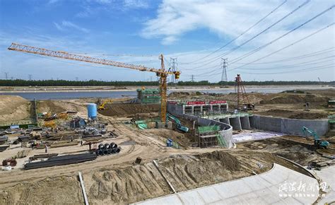 淮河入海水道二期工程陶圩河闸站项目 滨海新闻网