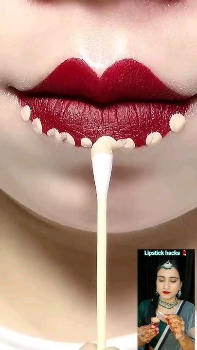 Viral Lipstick 💄 Hack Amazinghacks Makeup Lipstick Shorts Youtube