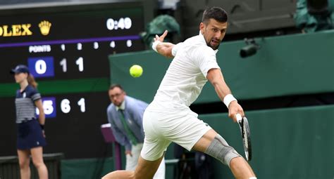 Djokovic se salta una regla sagrada de Wimbledon Sé que no es lo