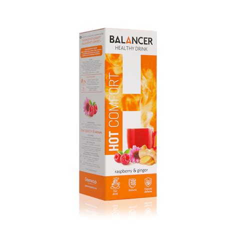Напиток BALANCER HOT COMFORT со вкусом «Малина-имбирь» - «Растворимый ...