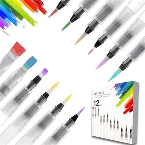 Amazon Leak Proof Watercolor Brushes Pens Set Of Brush Tips