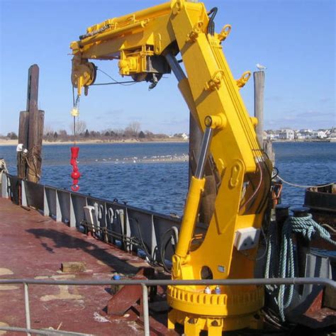 China Abs Ccs Certificates Ton Knuckle Boom Marine Cranes China