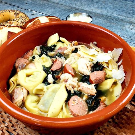 Smoked Sausage And Chicken Tortellini — Queen City Sausage