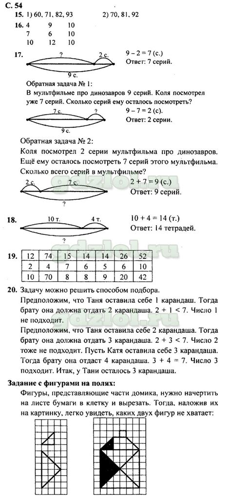 Математика 2 Класс Учебник 1 Часть Ответы Моро Бантова Лучшая Фото Подборка