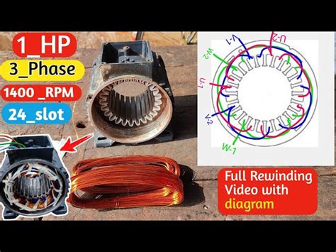 Three Phase Motor Rewinding Diagram Infoupdate Org