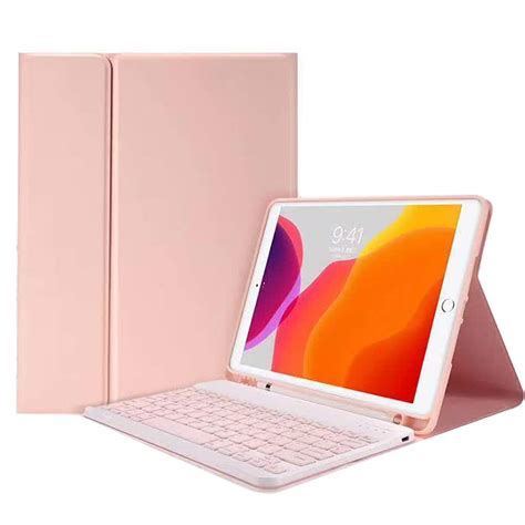 Pink Ipad Air Case With Keyboard