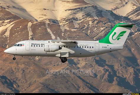 Ep Meb Mahan Air British Aerospace Bae Avro Rj At Tehran