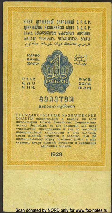 "Каталог бумажных денежных знаков. СССР 1928г."
