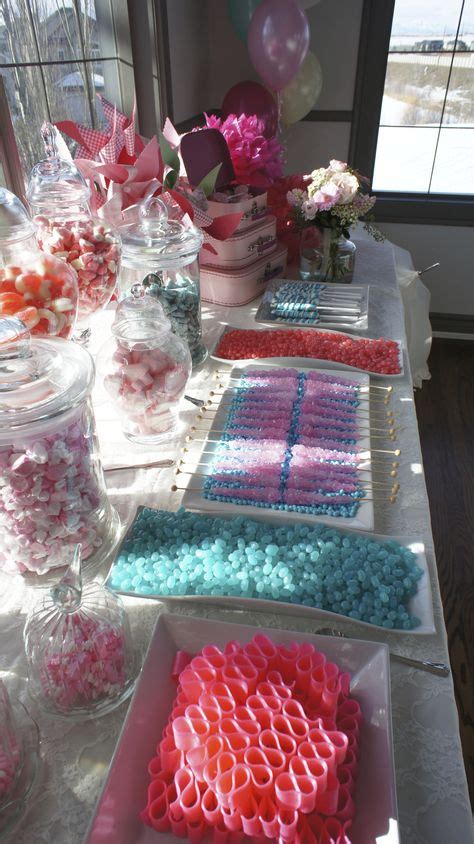 34 Birthday Candy Buffets Ideas Birthday Candy Candy Buffet Candy