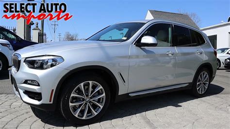 21062an 2019 Bmw X3 Xdrive 30i Glacier Silver Metallic Select Auto