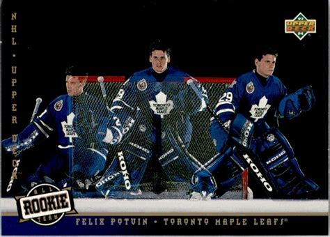 1993 94 Upper Deck 285 Felix Potvin Toronto Maple Leafs Ebay