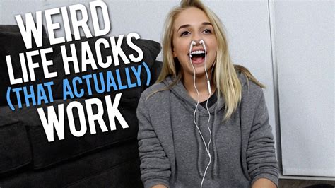 Weird Life Hacks That Actually Work Youtube