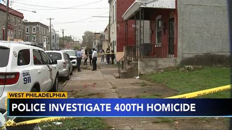 Philadelphia Records 400th Homicide In 2020 6abc Philadelphia