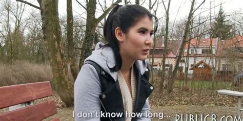 Pretty Eurobabe Flashes Tits For Money Tnaflix