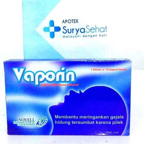 Jual Vaporin Isi Kapsul Lunak Shopee Indonesia