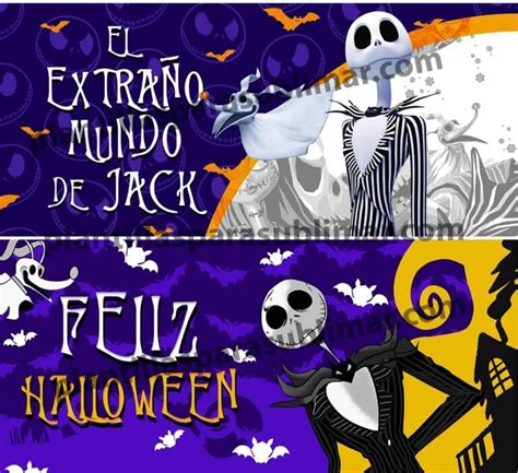 Plantillas Tazas Jack Halloween Plantillas Para Sublimar