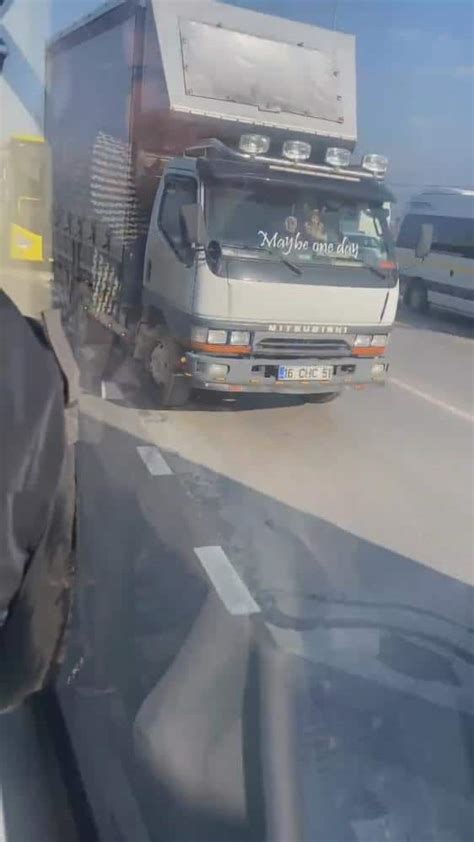 Bursada Kilometrelik Yol Verme Tart Mas Kamerada Bursa Ya Dair