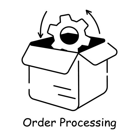 Trendy Order Processing 46420914 Vector Art at Vecteezy