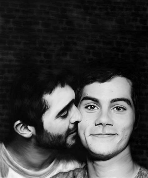 Derek Kissing Stiles by J2939 on DeviantArt | Teen wolf, Sterek, Teen ...