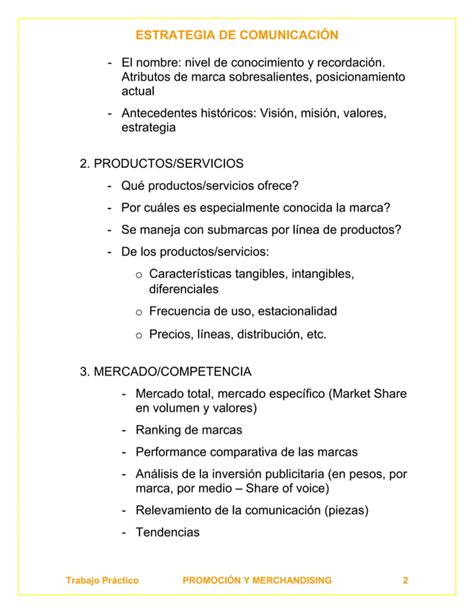 TP Estrategia De Comunicación PDF