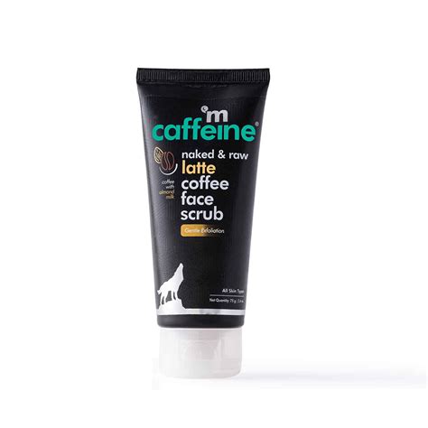 FREE MCaffeine Naked Raw Latte Coffee Face Scrub 75 Gm