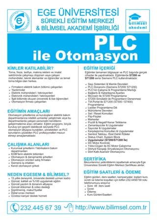 Plc Otomasyon Kursu Zm R Pdf