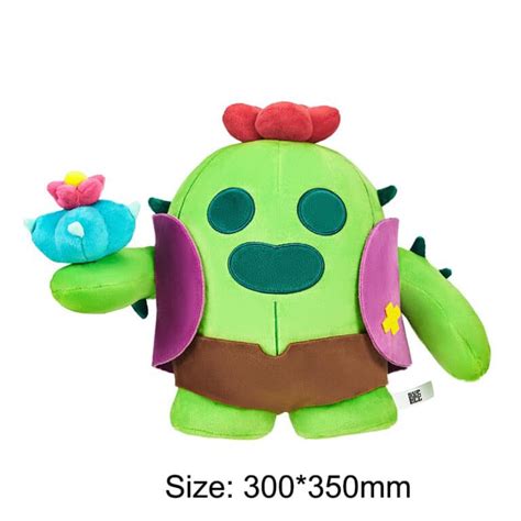 Spike Brawl Stars Magnetic Attraction Plush Toys Hand Weapons Brawl