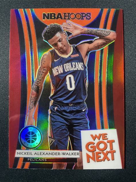 Nba Hoops Premium Stock We Got Next Red Nickeil Alexander Walker