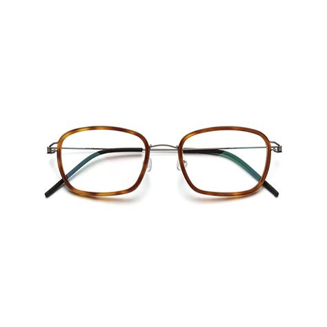 Titanium And Acetate Screwless Eyeglass Frames Titanium Optix