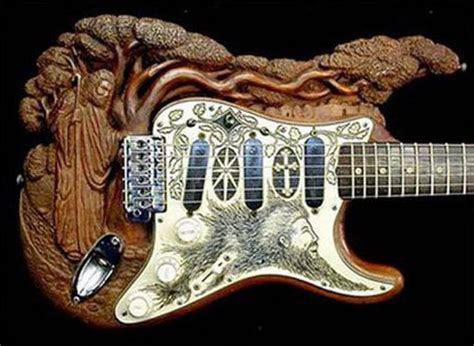 17 Creative and Unusual Guitar Designs - Design Swan