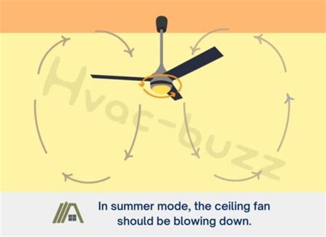Ceiling Fan Direction for Summer (Reason why explained) - The Tibble
