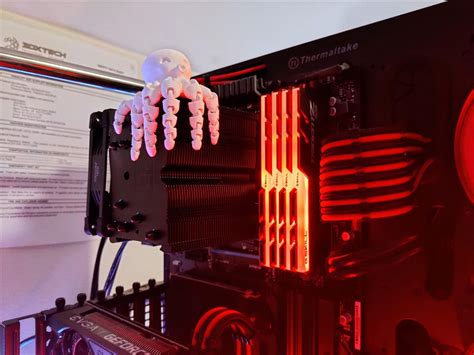 Red and Black Gaming PC - Micro Center Build