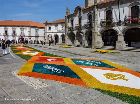 Tapetes De Flores Dão Beleza à Vila De Caminha