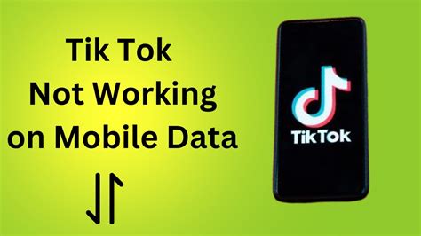 How To Fix Tik Tok Not Working Opening With Mobile Data YouTube