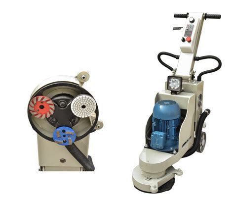 Heads Edge Angle Granite Floor Polishing Machine V Hz Hz