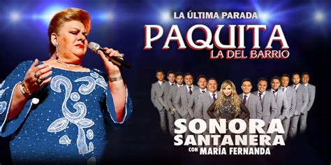 Paquita La Del Barrio Y La Sonora Santanera Compartir N Escenario