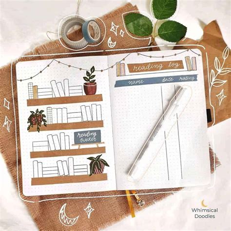 39 Brilliant Book Bullet Journal Theme Ideas And Inspirations Masha Plans