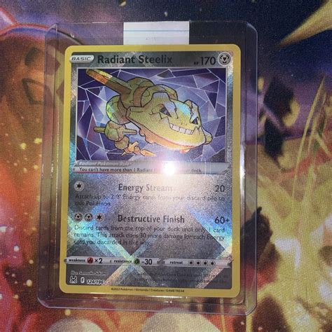 Pok Mon Tcg Radiant Steelix Sword Shield Lost Origin